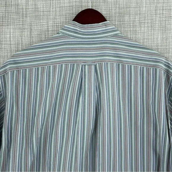 Faconnable Mens Size L Long sleeve button down shirt 1231 - Picture 7 of 9